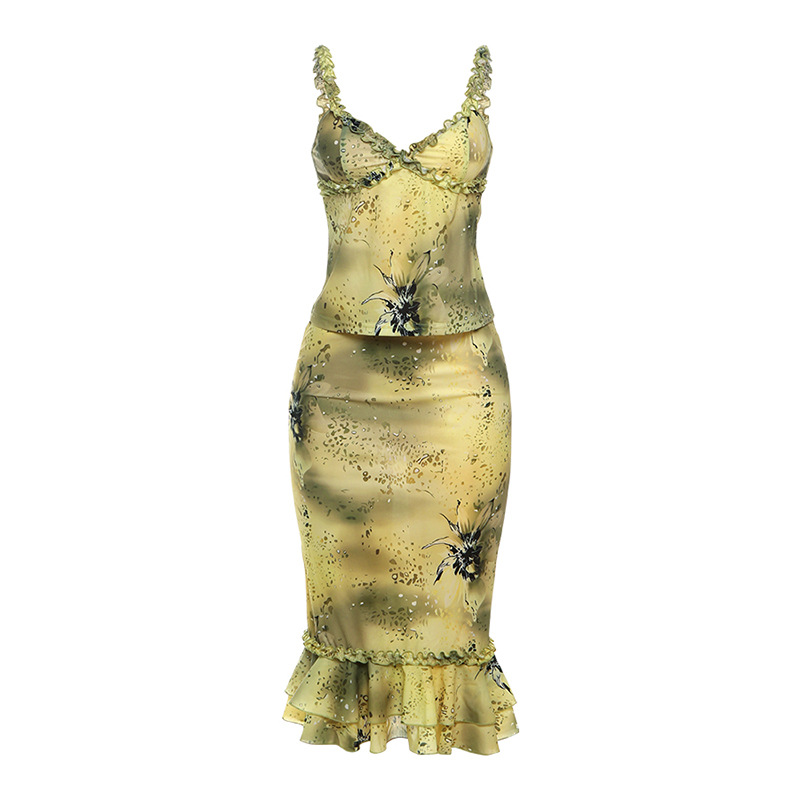Completo da donna 2 pezzi con  - Midi Skirt Floral recensione e prezzo