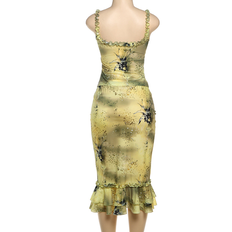 Completo da donna 2 pezzi con  - Midi Skirt Floral recensione e prezzo